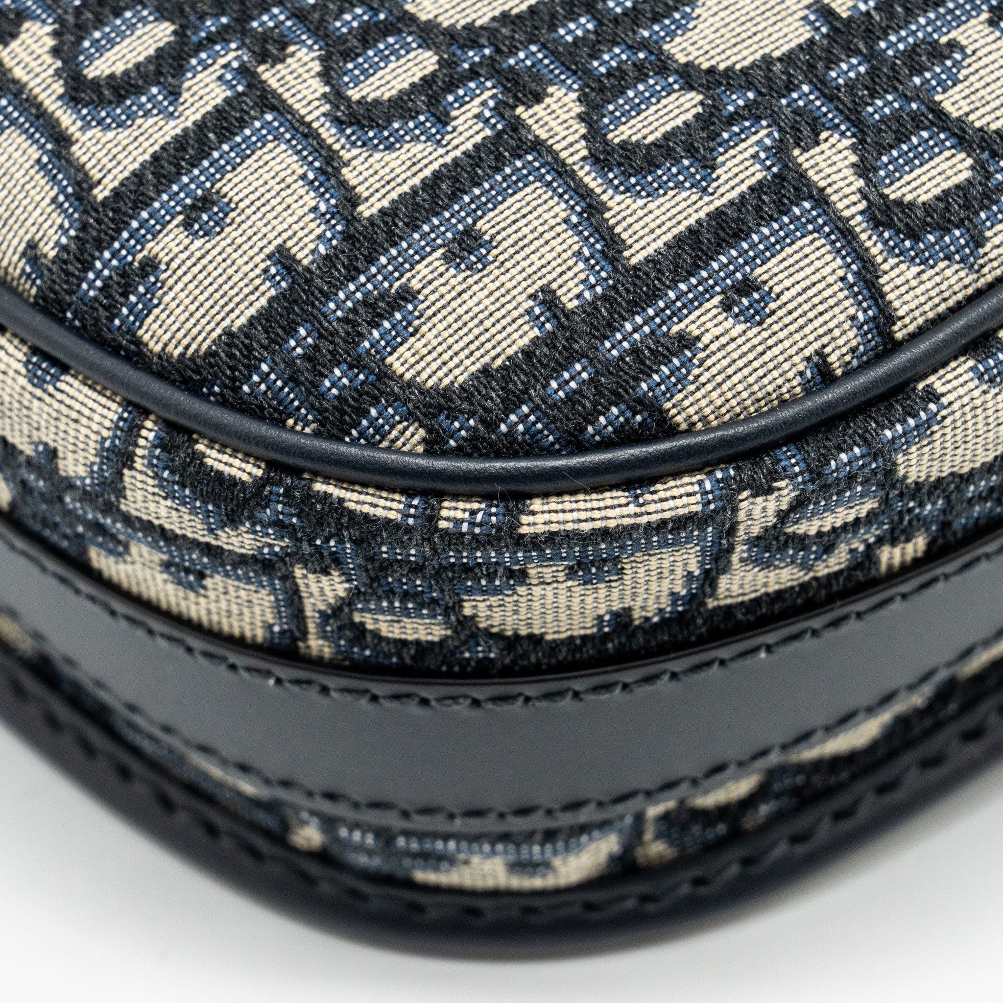 DIOR MEDIUM BOBBY BAG BLUE DIOR OBLIQUE JACQUARD GHW