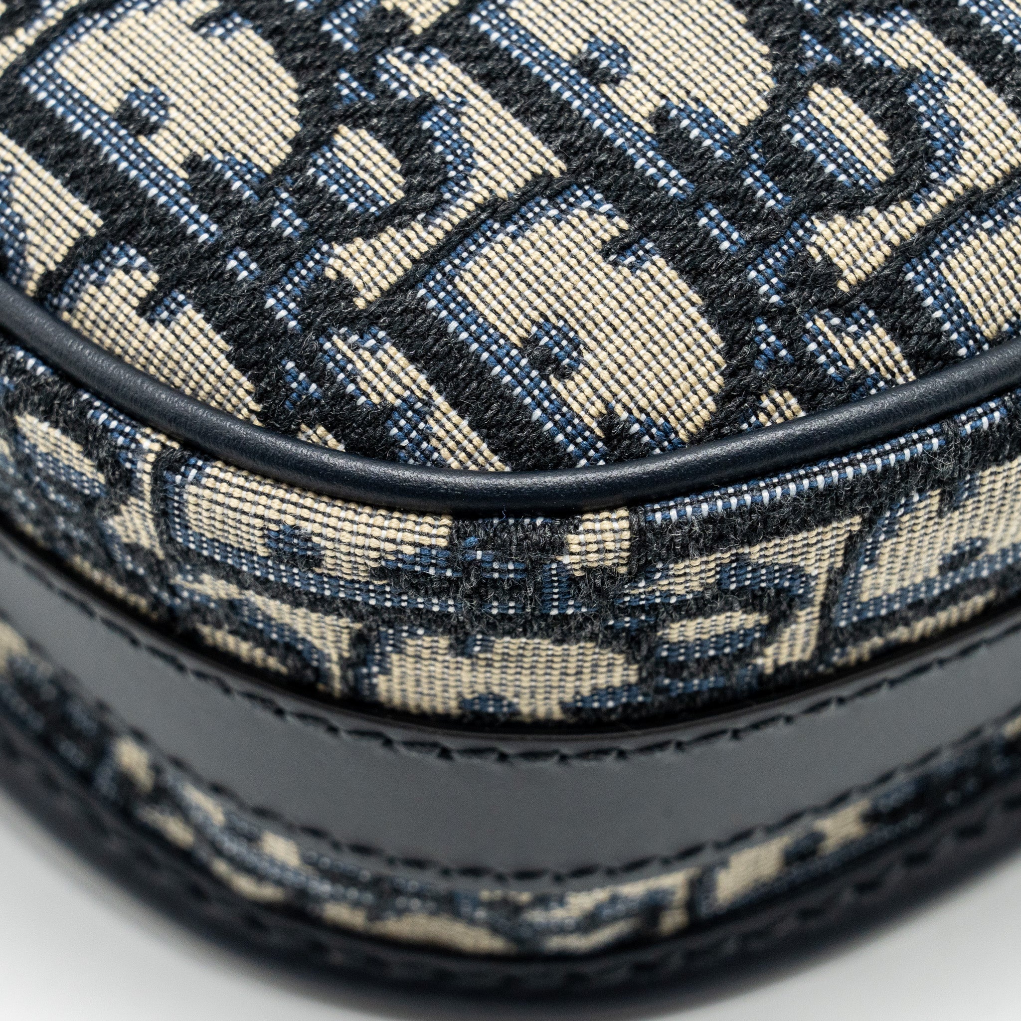 DIOR MEDIUM BOBBY BAG BLUE DIOR OBLIQUE JACQUARD GHW