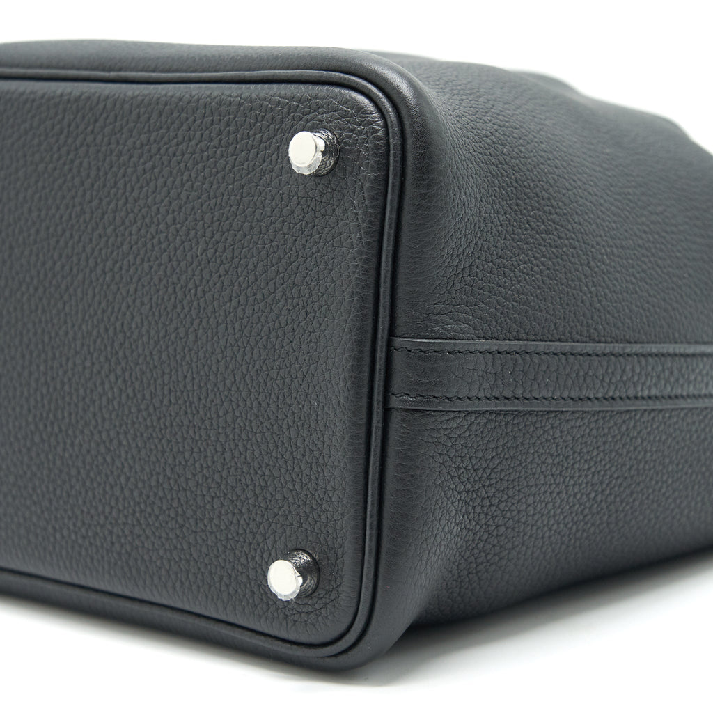HERMES PICOTIN 18 BLACK SHW