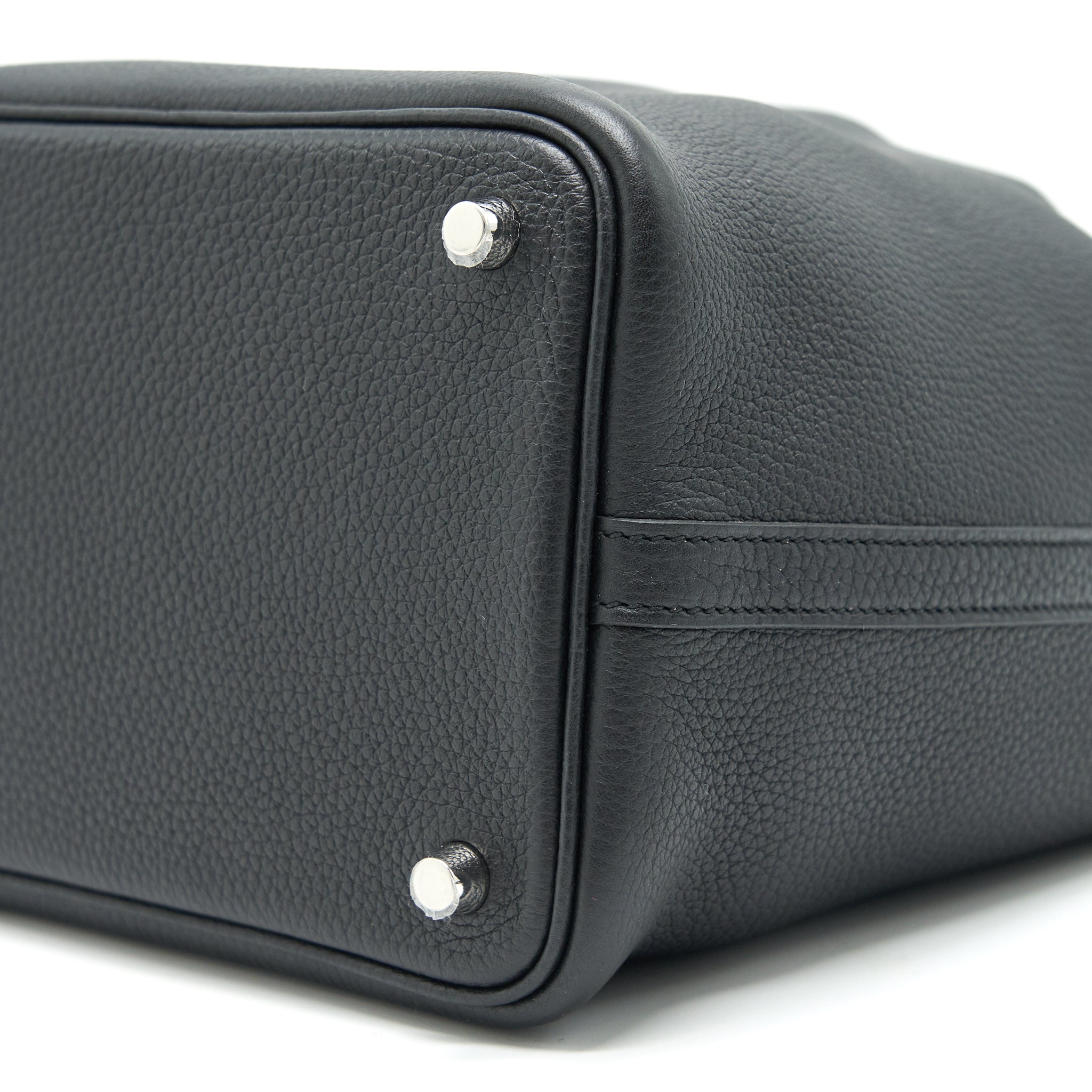 HERMES PICOTIN 18 BLACK SHW