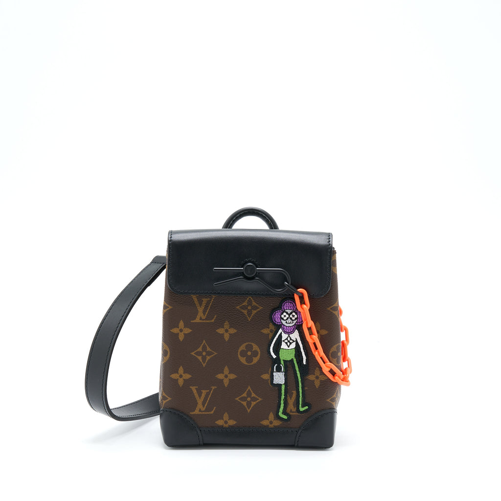LOUIS VUITTON STEAMER XS MONOGRAM CANVAS BLACK HARDWARE