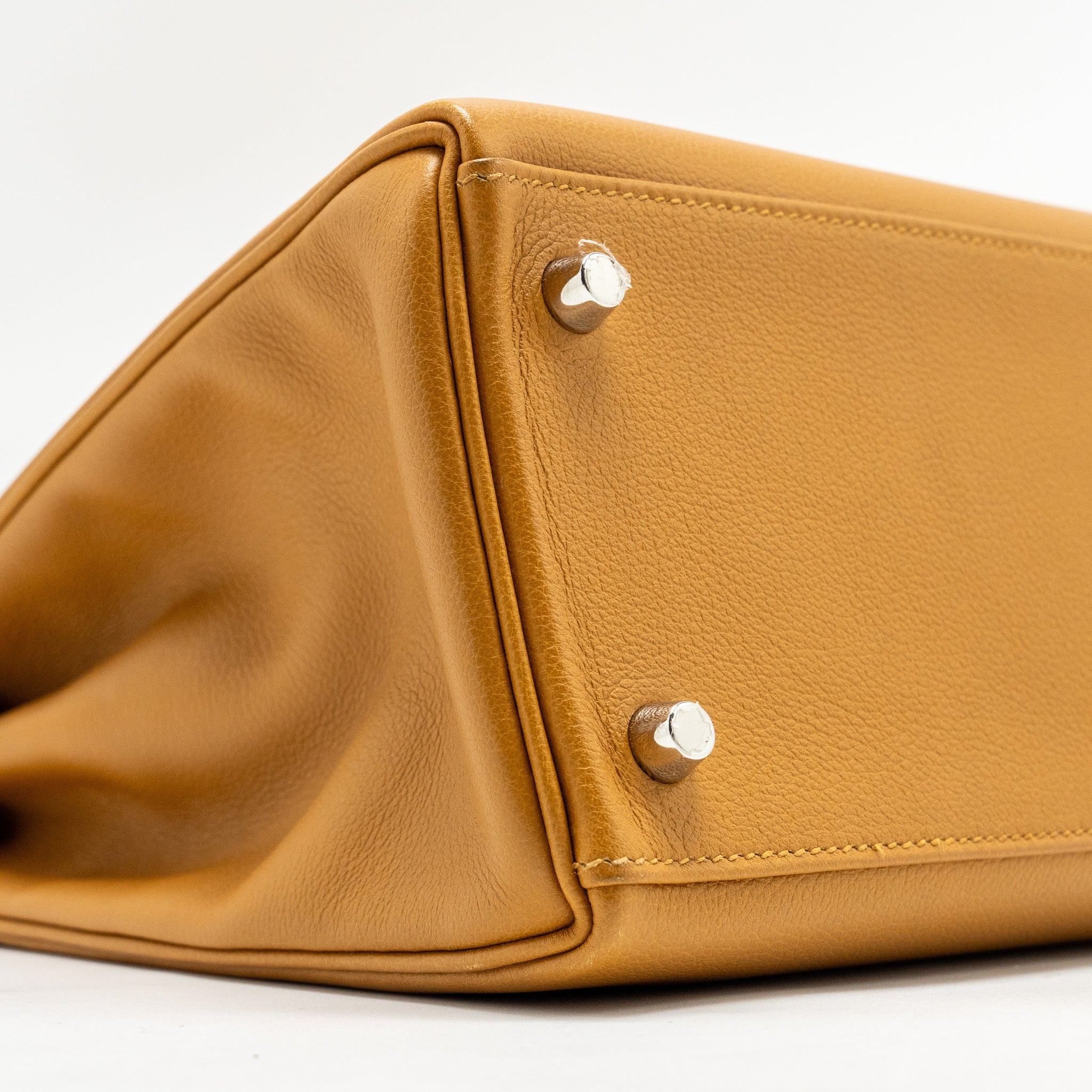 HERMES KELLY 32 EVERCOLOR CARAMEL / ROSE D’ETE SHW