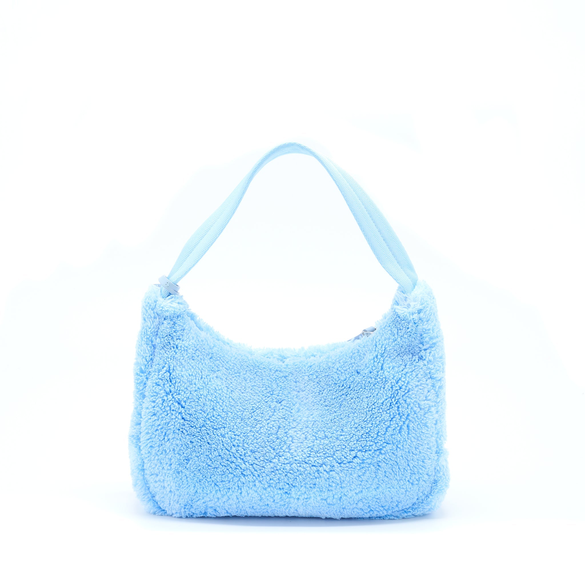 PRADA RENDITION 2000 TERRY MINI BAG BLUE