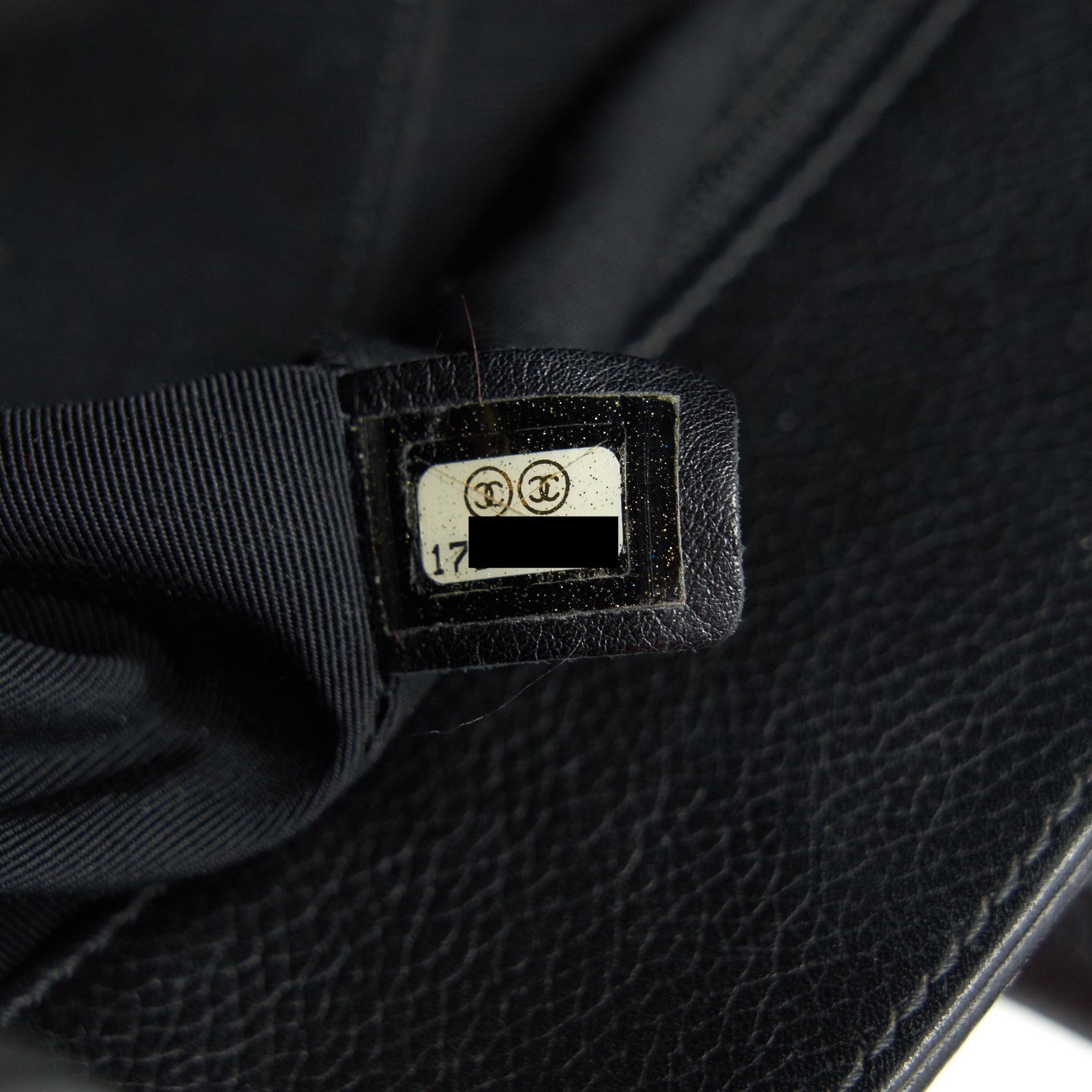 CHANEL EXECUTIVE CERF SMALL TOTE BAG CAVIAR BLACK WITH GHW