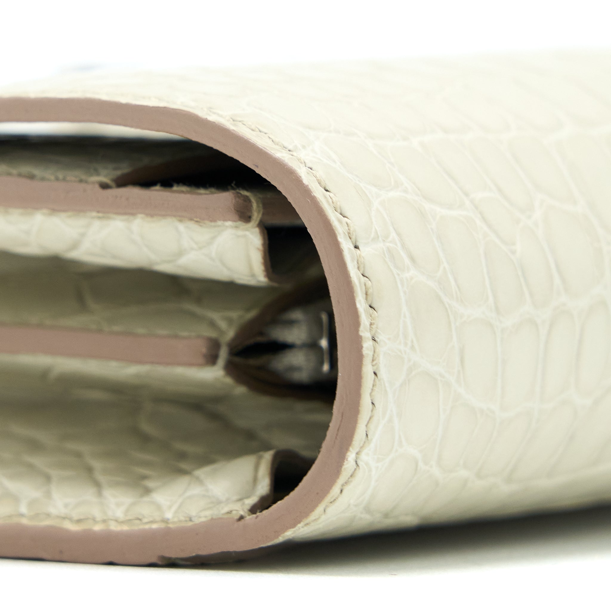 HERMES CONSTANCE TO GO MATTE ALLIGATOR 8L BETON SHW