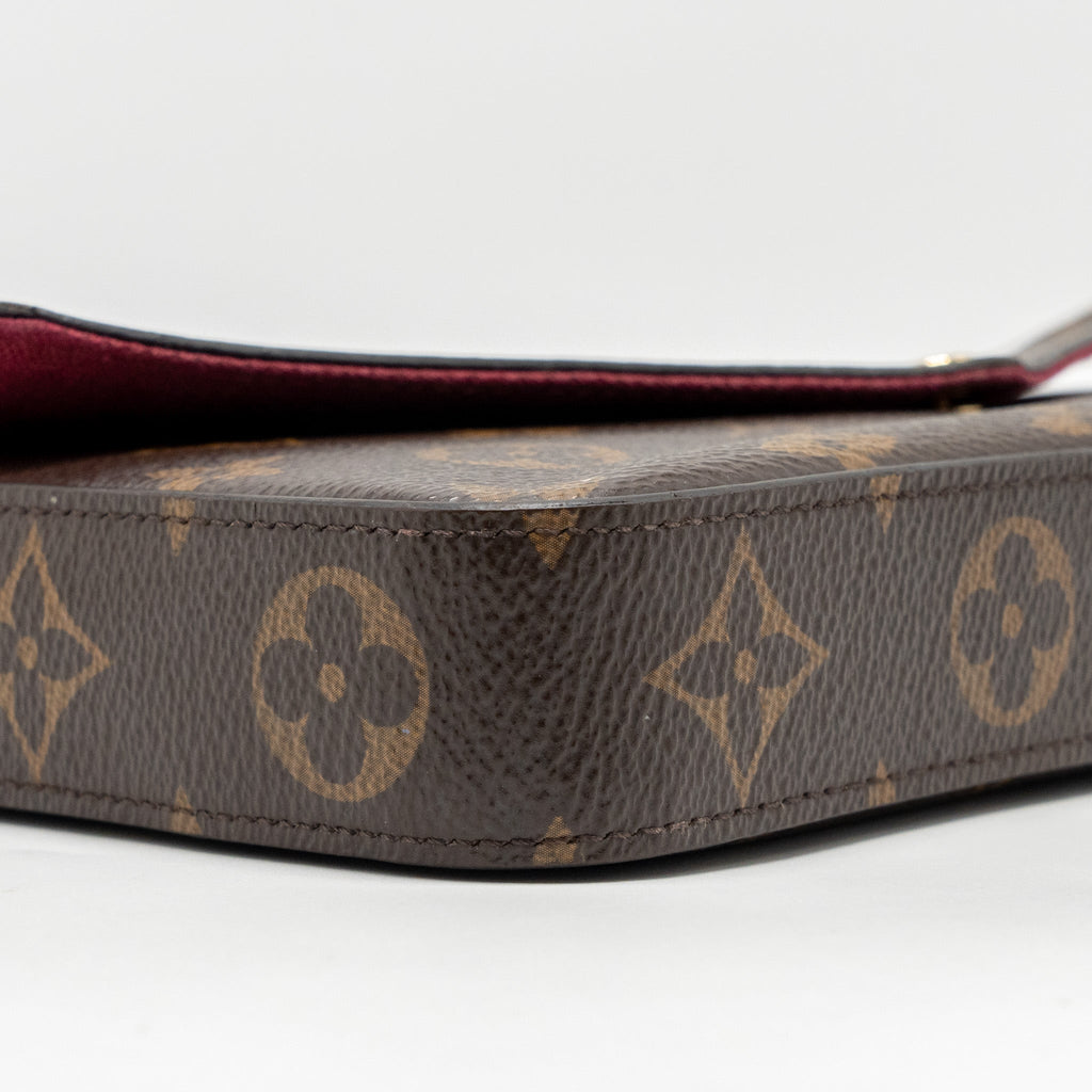 LOUIS VUITTON FELICIE POCHETTE MONOGRAM CANVAS GHW