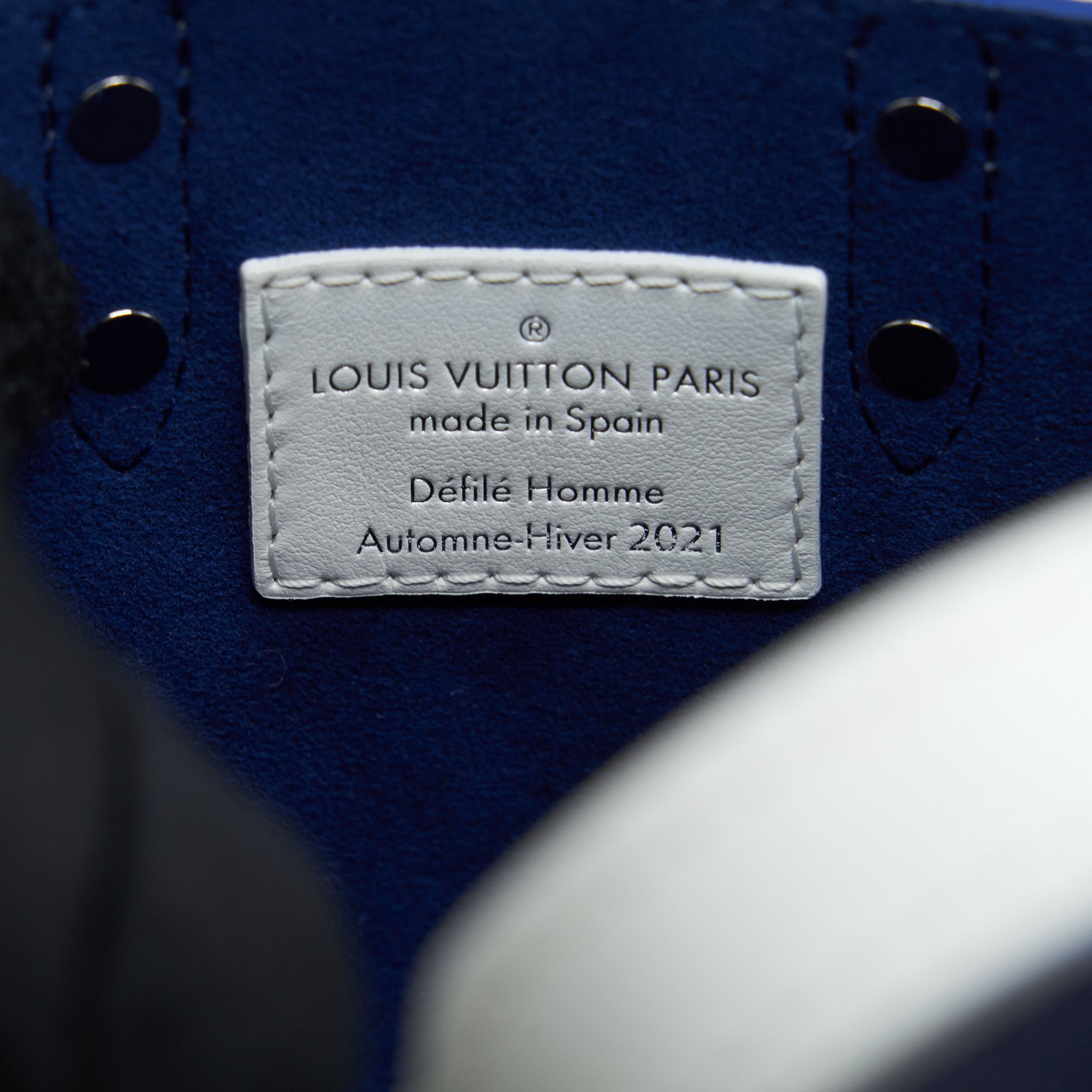 LOUIS VUITTON SAC PLAT XS BLUE SHW