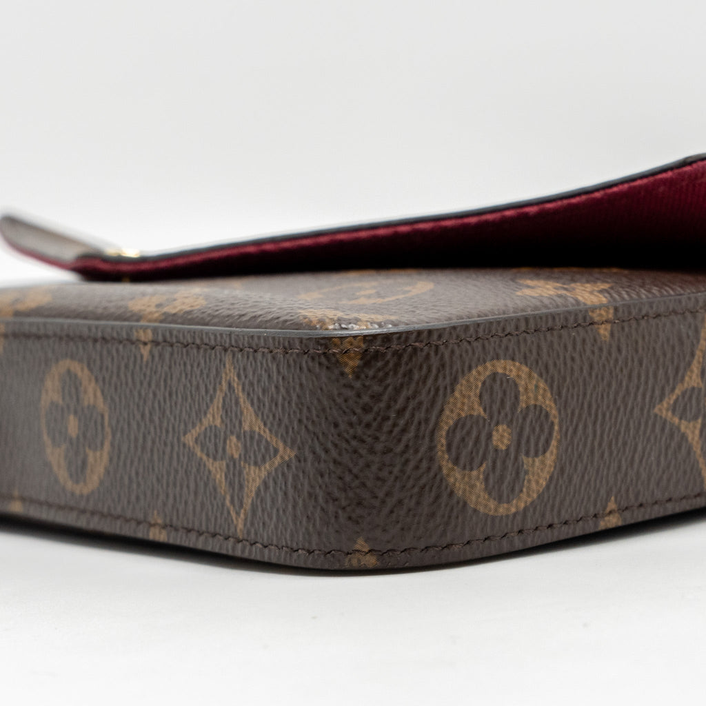 LOUIS VUITTON FELICIE POCHETTE MONOGRAM CANVAS GHW