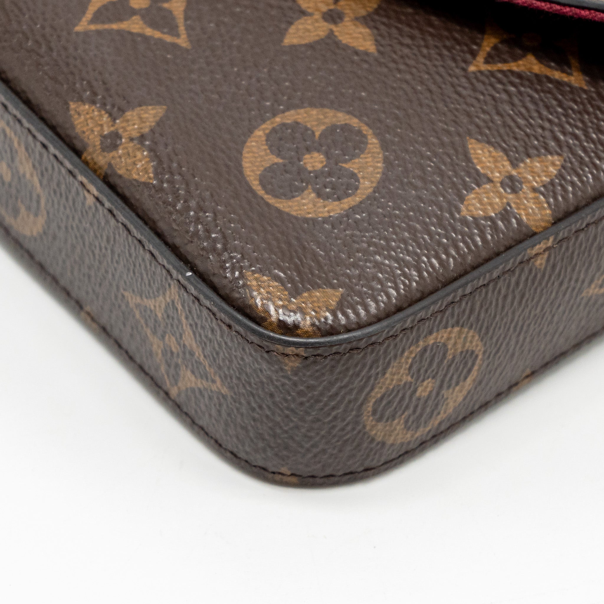 LOUIS VUITTON FELICIE POCHETTE MONOGRAM CANVAS GHW