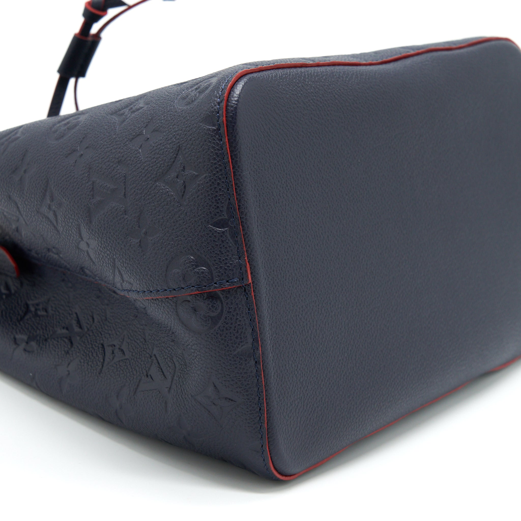 LOUIS VUITTON NEONOE MONOGRAM EMPREINTE MARINE ROUGE GHW