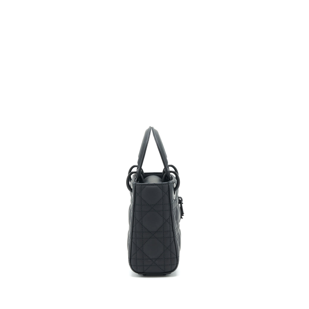 DIOR MINI LADY DIOR CALFSKIN SO BLACK