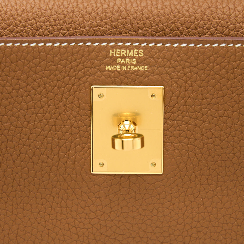 HERMES KELLY 28 TOGO GOLD GHW