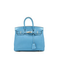 HERMES BIRKIN 25 TOGO BLUE JEANS SHW SQUARE L