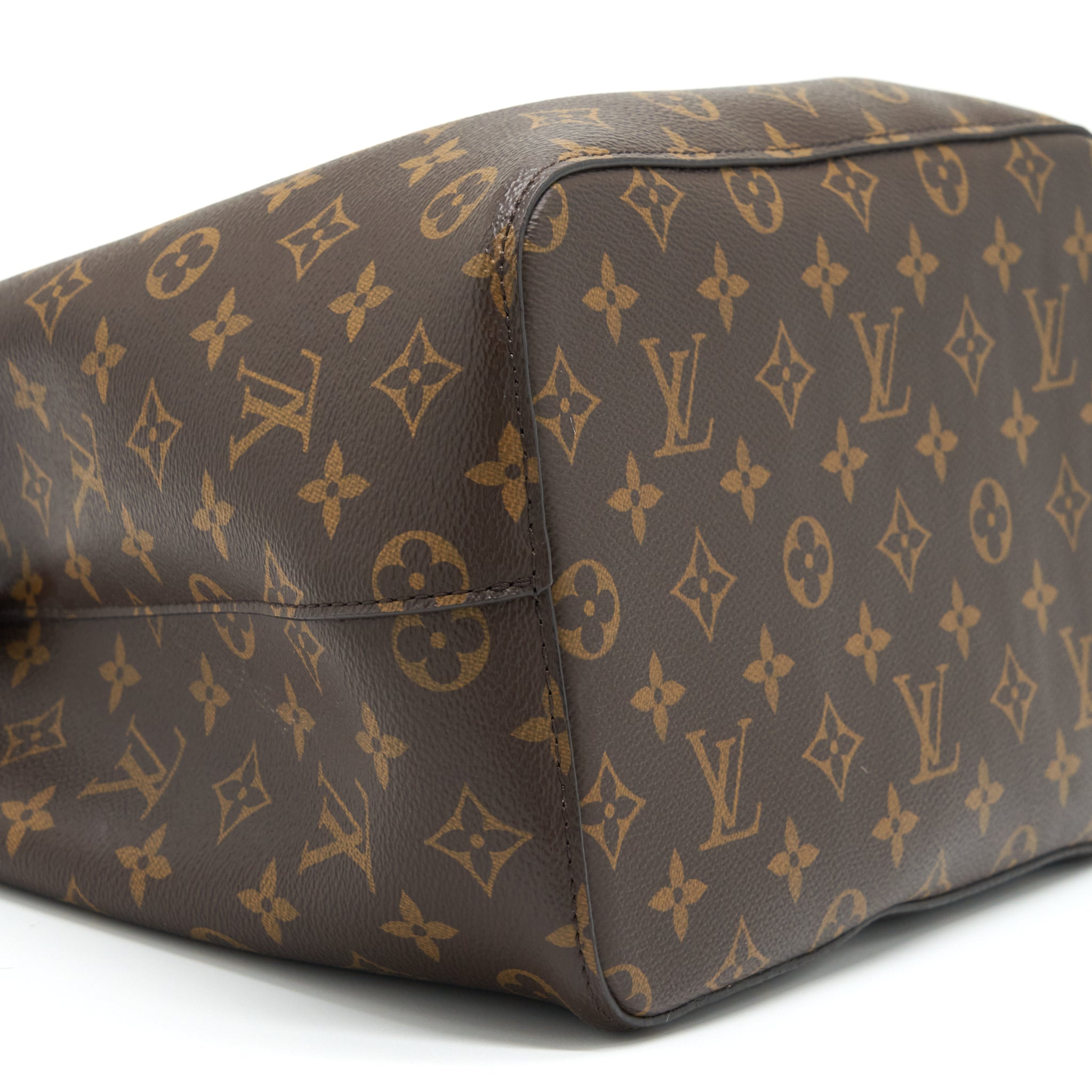 LOUIS VUITTON NEONOE MONOGRAM CANVAS PINK STRAP YEAR 2017