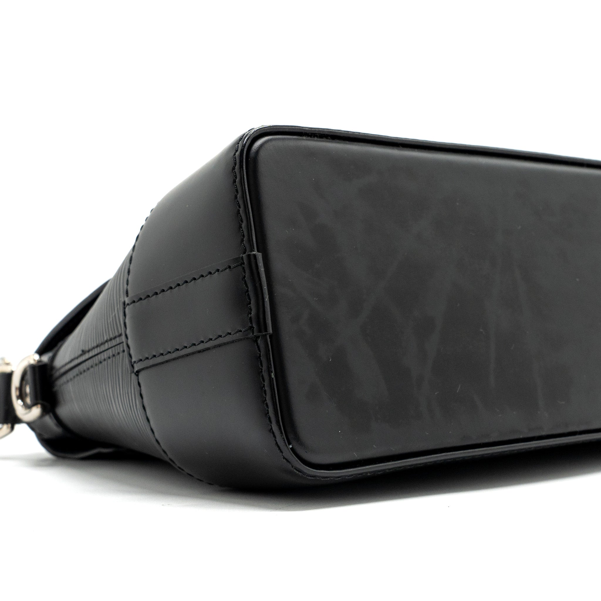 LOUIS VUITTON BAGATELLE PM EPI BLACK SHW