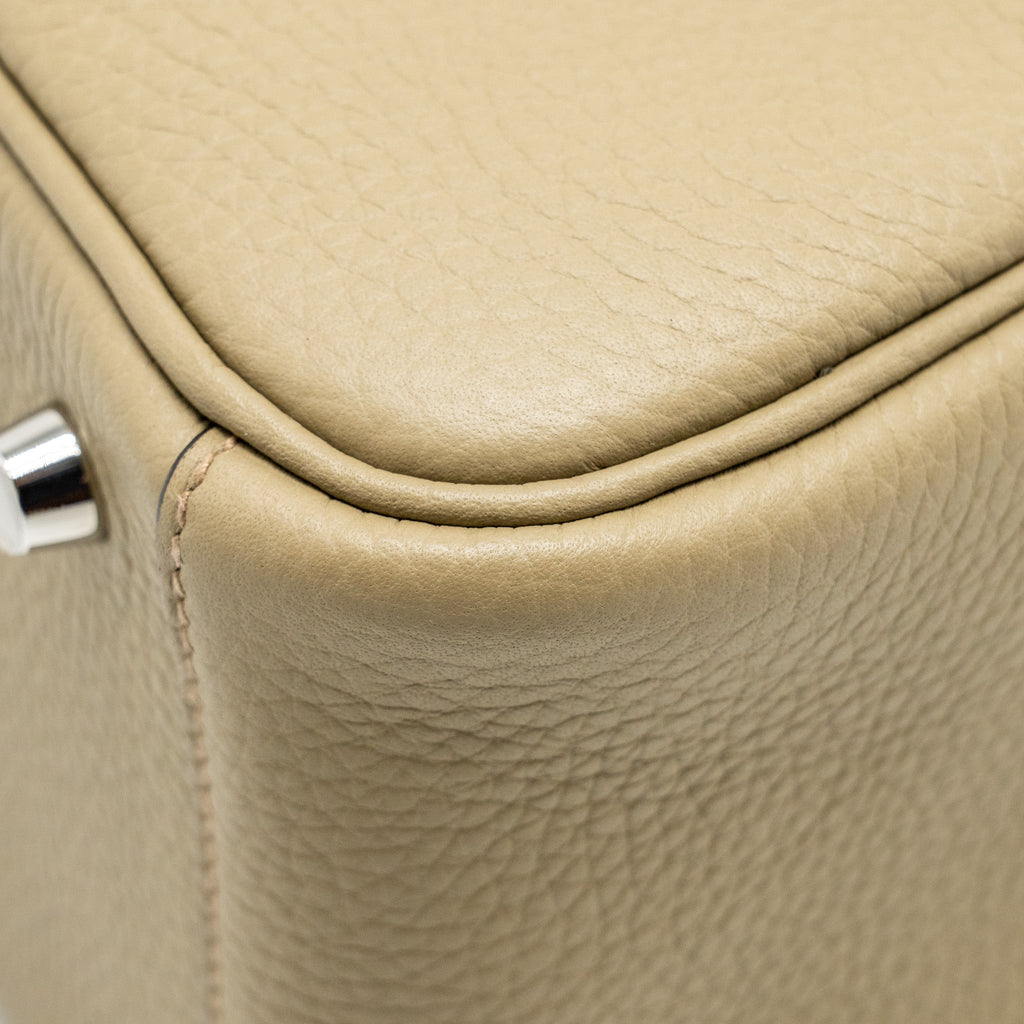 HERMES LINDY 26 CLEMENCE BEIGE MARFA SHW