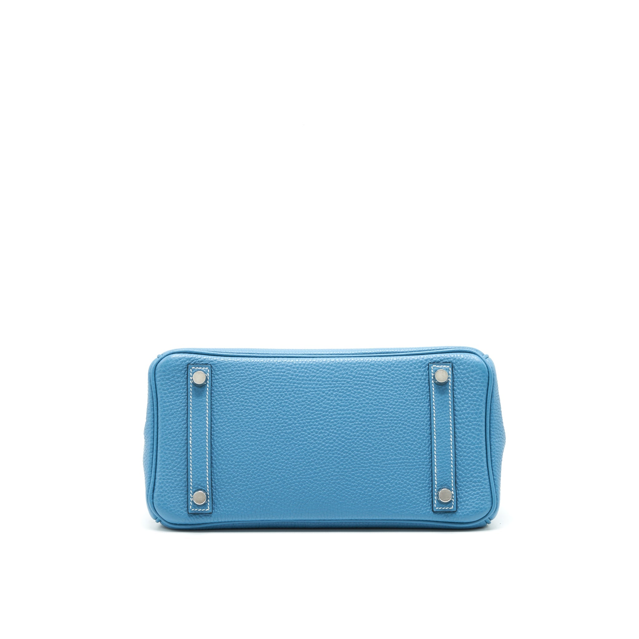 HERMES BIRKIN 25 TOGO BLUE JEANS SHW SQUARE L