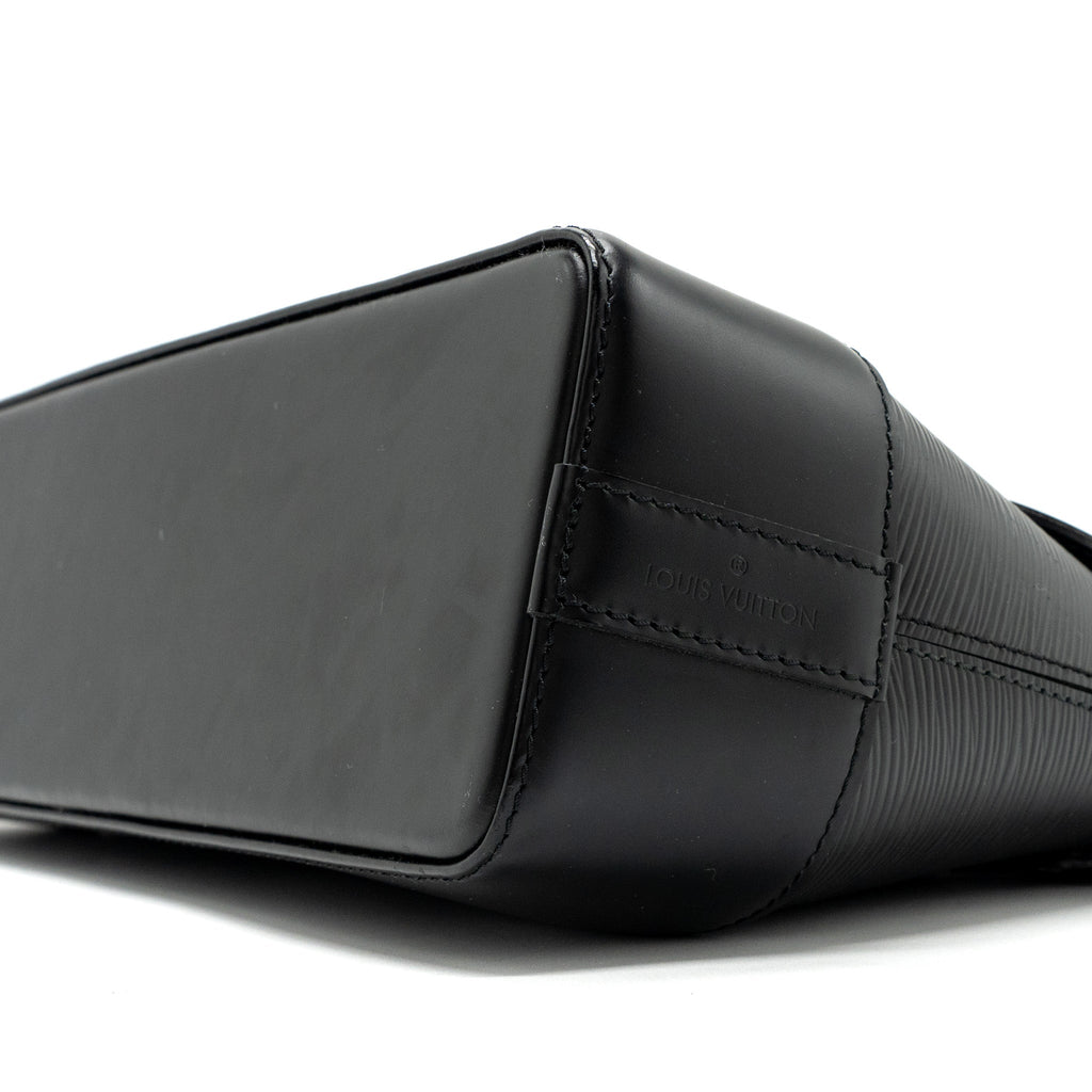 LOUIS VUITTON BAGATELLE PM EPI BLACK SHW