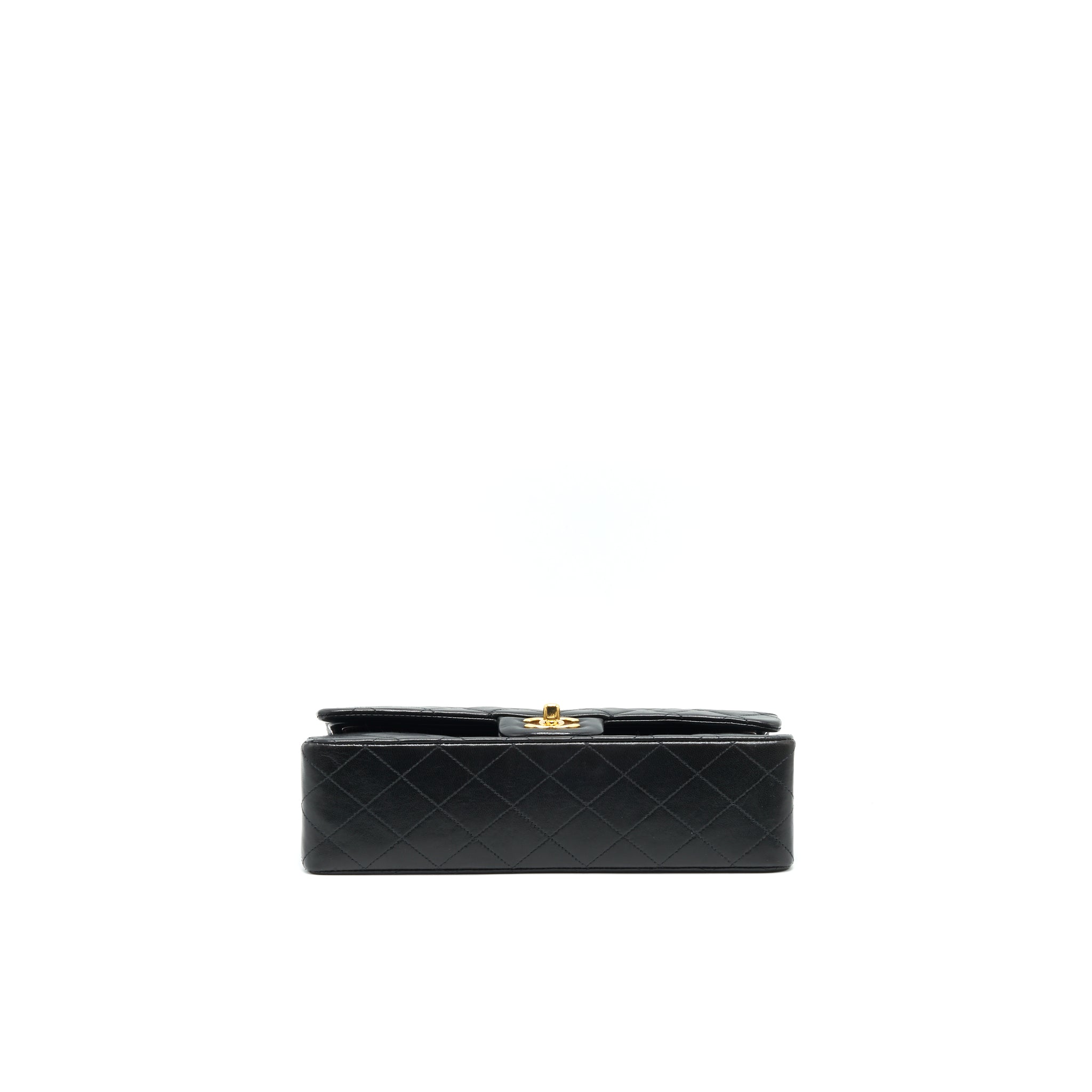 CHANEL VINTAGE CLASSIC FLAP MEDIUM IN BLACK GHW