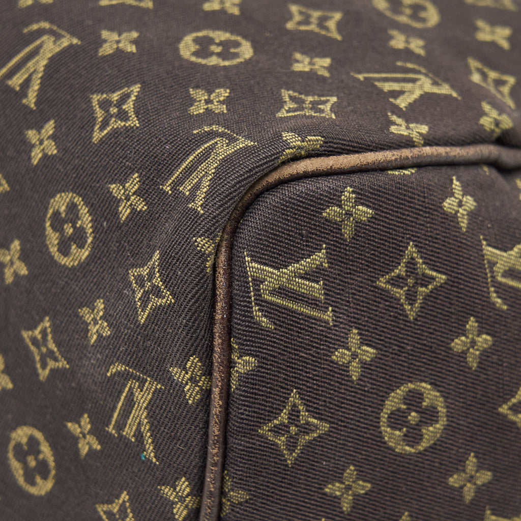 LOUIS VUITTON SPEEDY 30 MIN LIN MONOGRAM MINI BROWN GHW