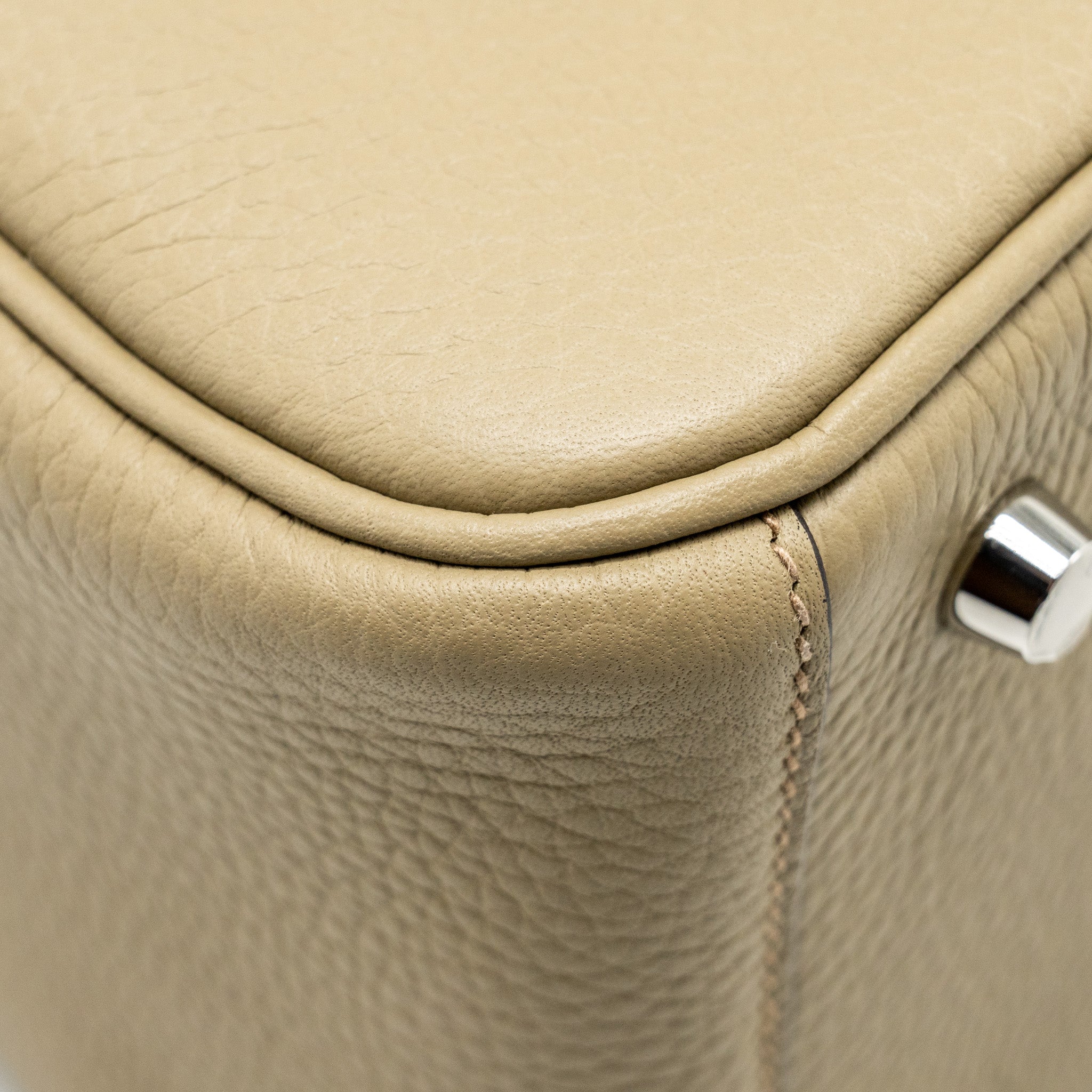 HERMES LINDY 26 CLEMENCE BEIGE MARFA SHW