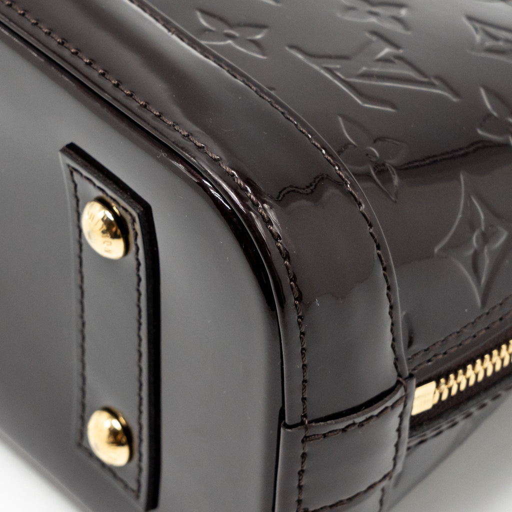 LOUIS VUITTON ALMA BB PATENT AMATANTE GHW