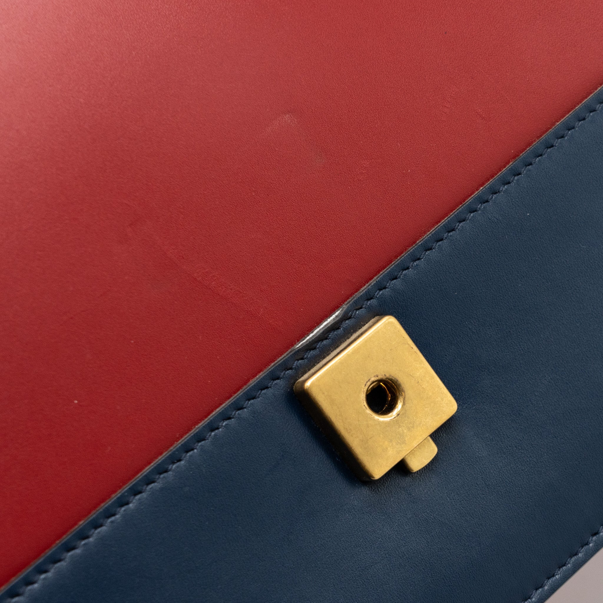 GUCCI QUEEN MARGARET TOP HANDLE BAG CALFSKIN MULTICOLOR GHW