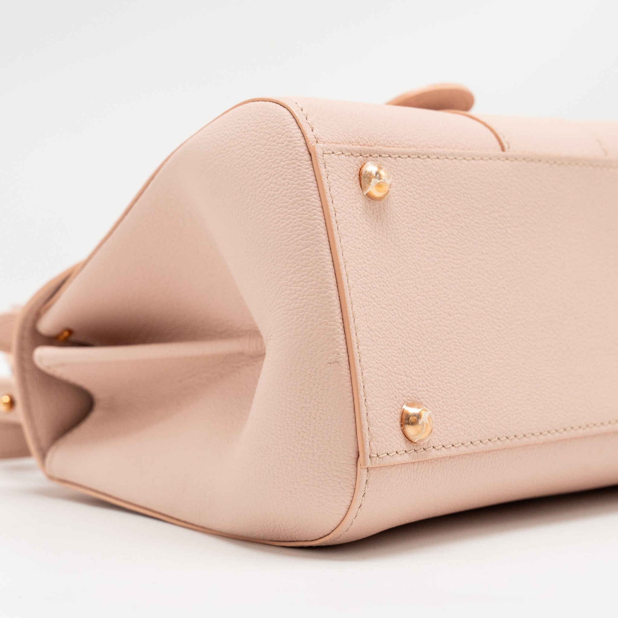DELVAUX MINI BRILLIANT BAG CALFSKIN PINK RGHW
