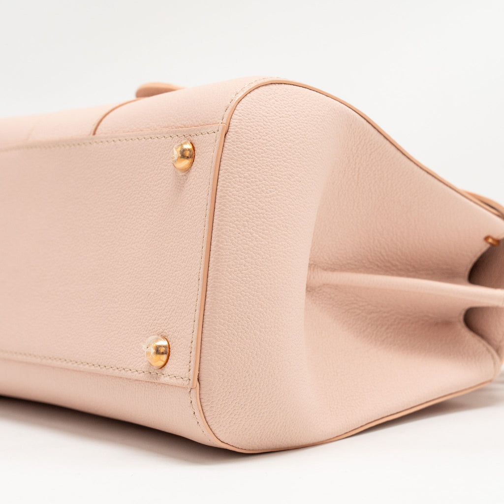 DELVAUX MINI BRILLIANT BAG CALFSKIN PINK RGHW
