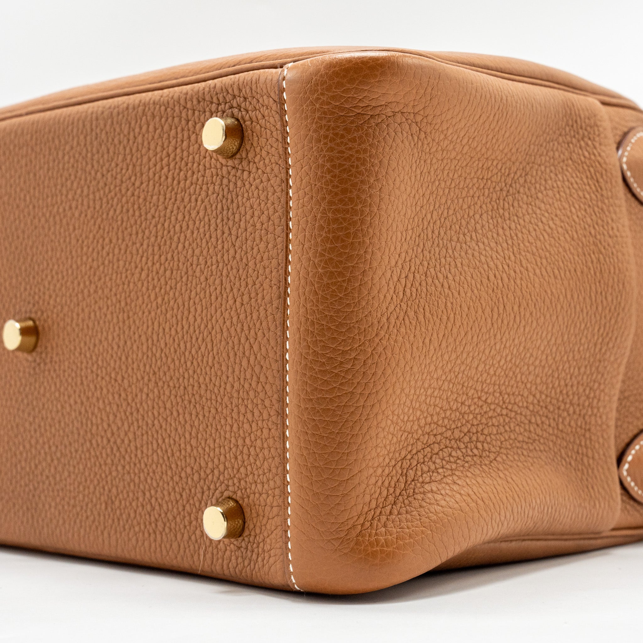 HERMES LINDY 30 CLEMENCE GOLD GHW