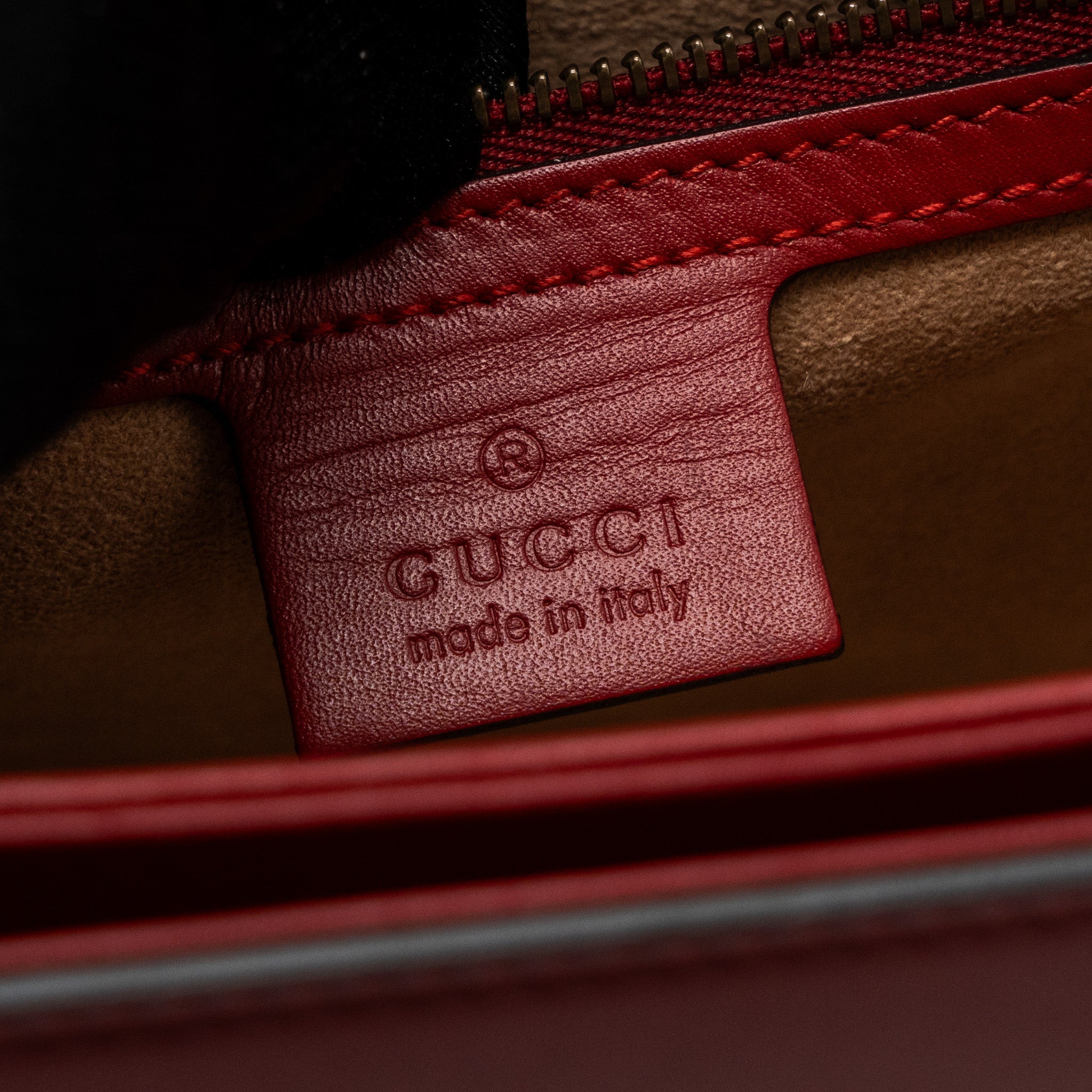 GUCCI QUEEN MARGARET TOP HANDLE BAG CALFSKIN MULTICOLOR GHW