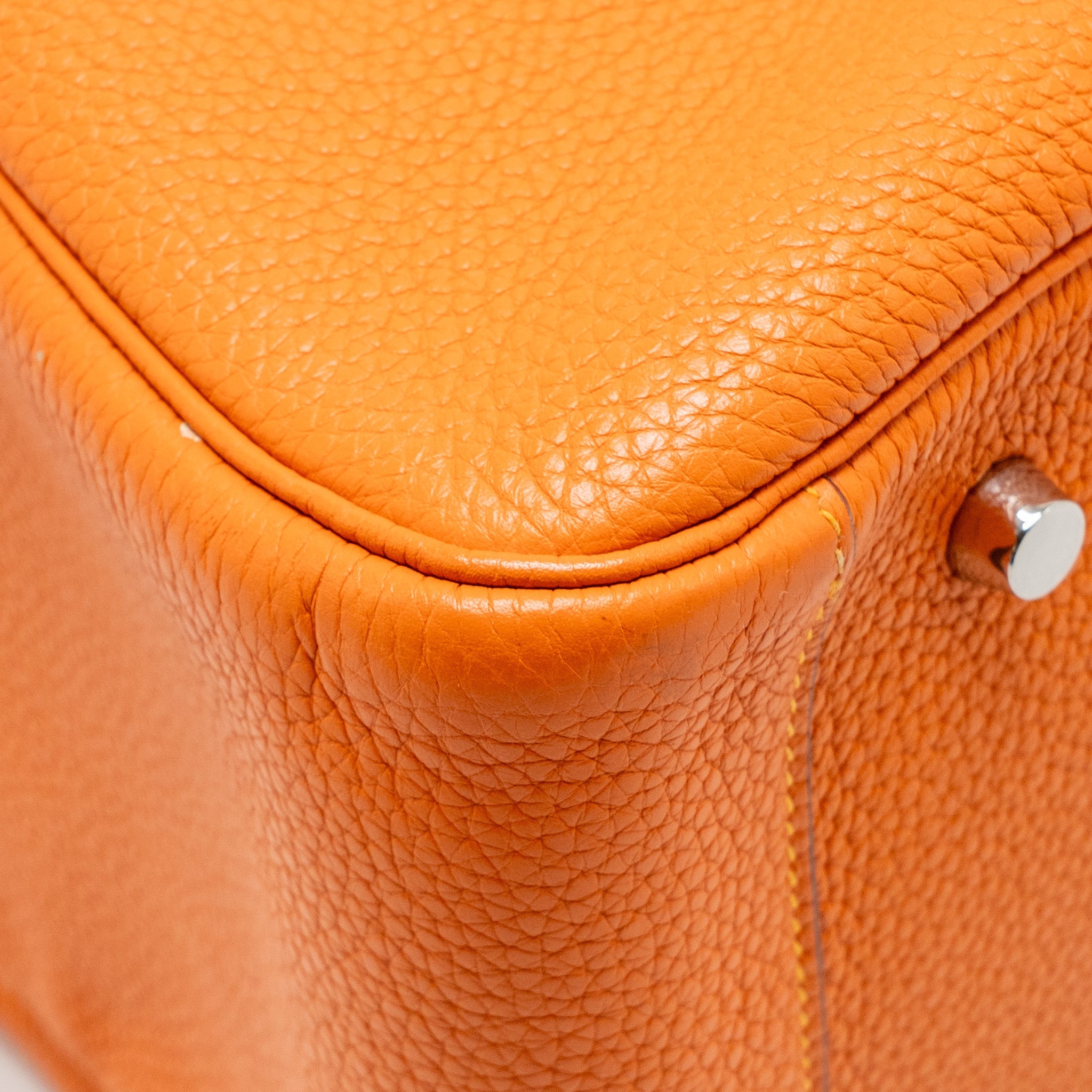 HERMES LINDY 34 CLEMENCE ORANGE SHW