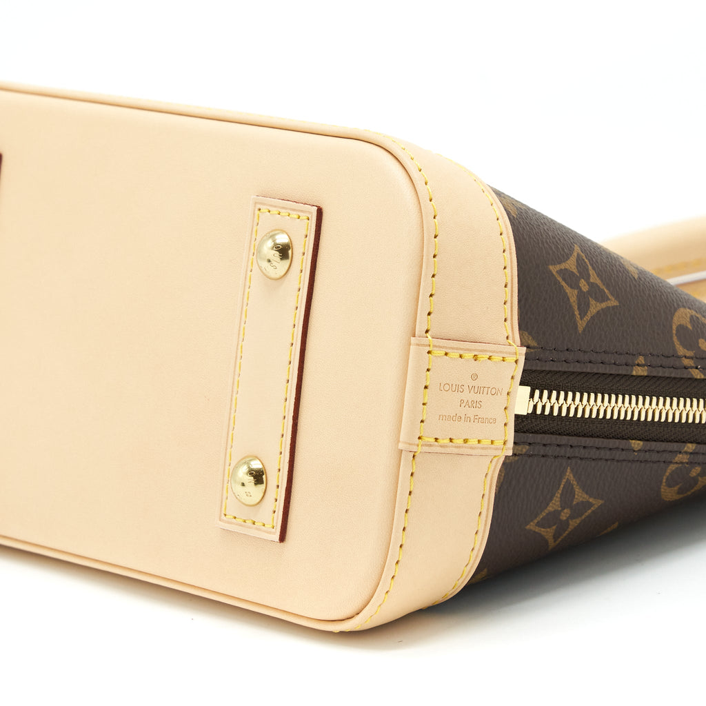 LOUIS VUITTON ALMA BB MONOGRAM CANVAS GHW