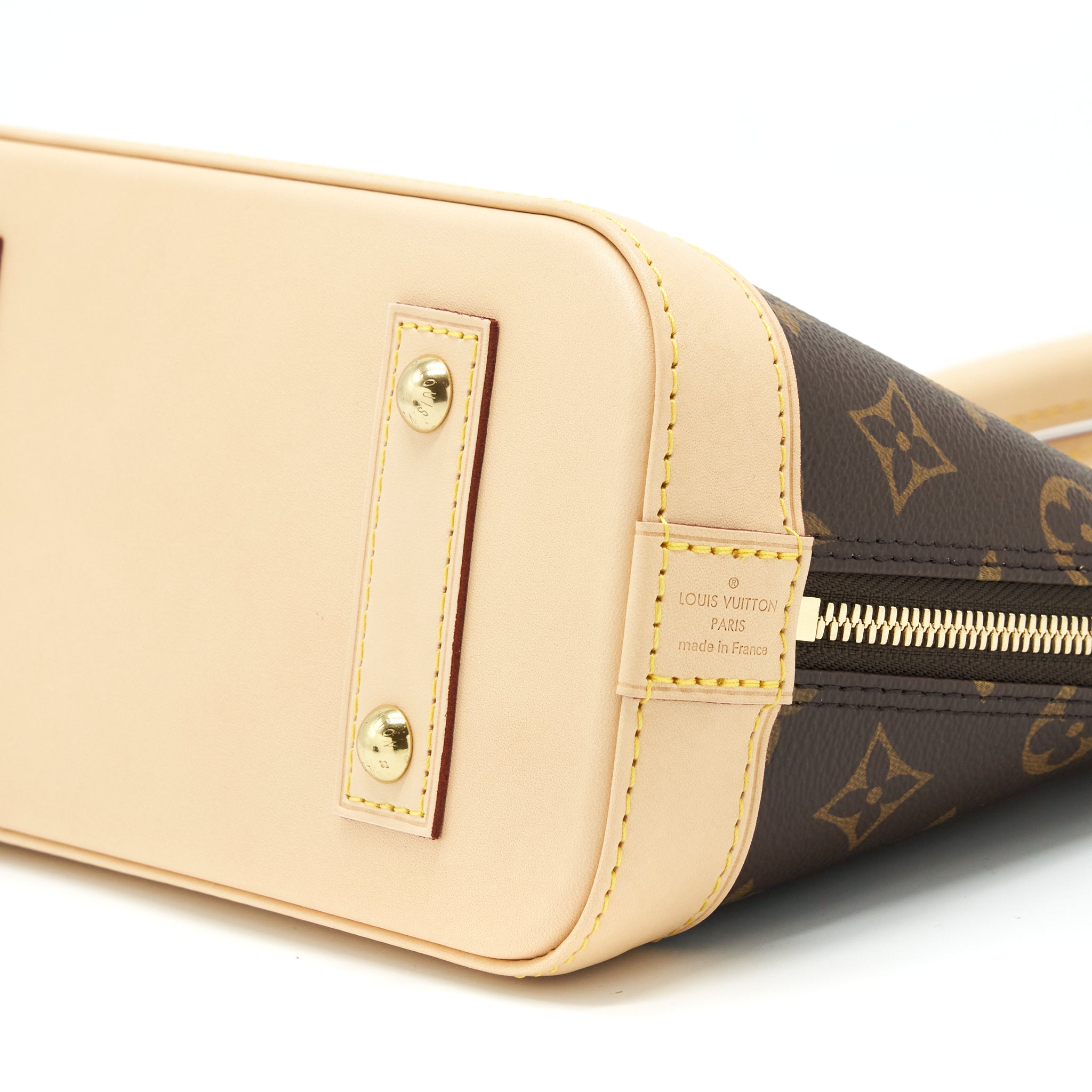 LOUIS VUITTON ALMA BB MONOGRAM CANVAS GHW