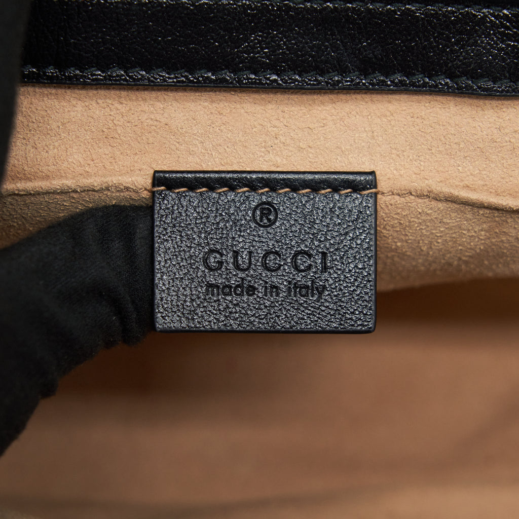 GUCCI MINI GG MARMONT FLAP BAG LIMITED EDITION MULTICOLOR GHW