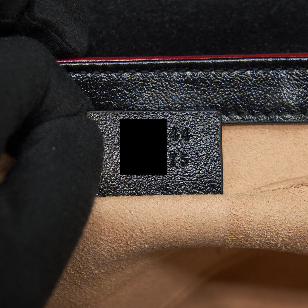 GUCCI MINI GG MARMONT FLAP BAG LIMITED EDITION MULTICOLOR GHW