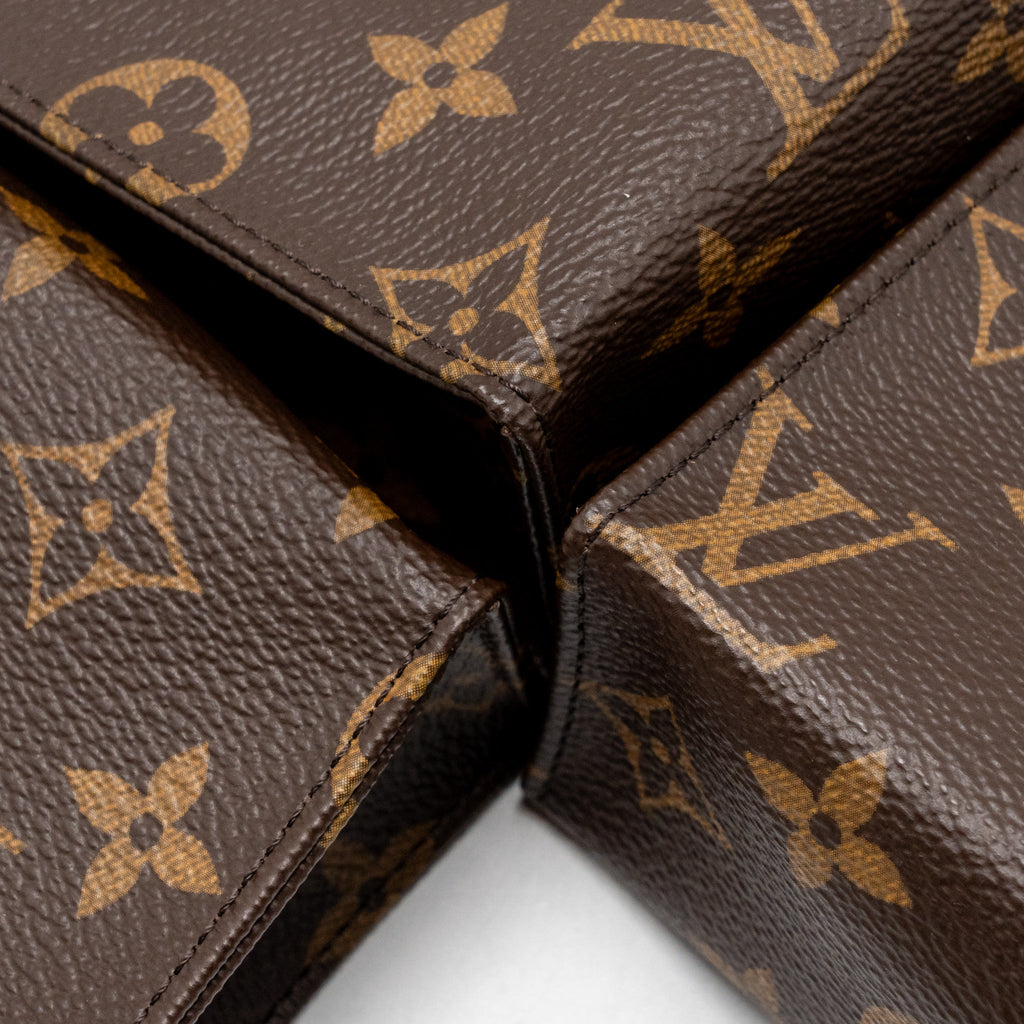LOUIS VUITTON TRIO TOILET POUCH MONOGRAM CANVAS GHW