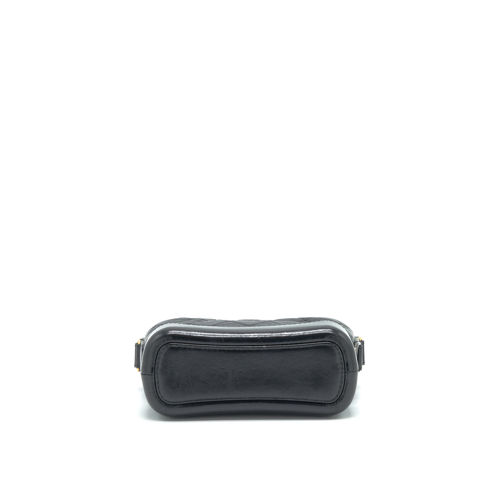 CHANEL SMALL GABRIELLE HOBO BAG BLACK