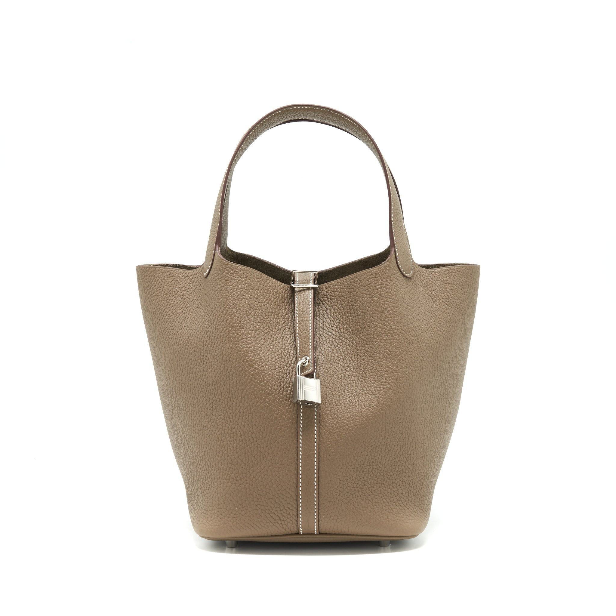HERMES PICOTIN 22 LOCK BAG ETOUPE SHW