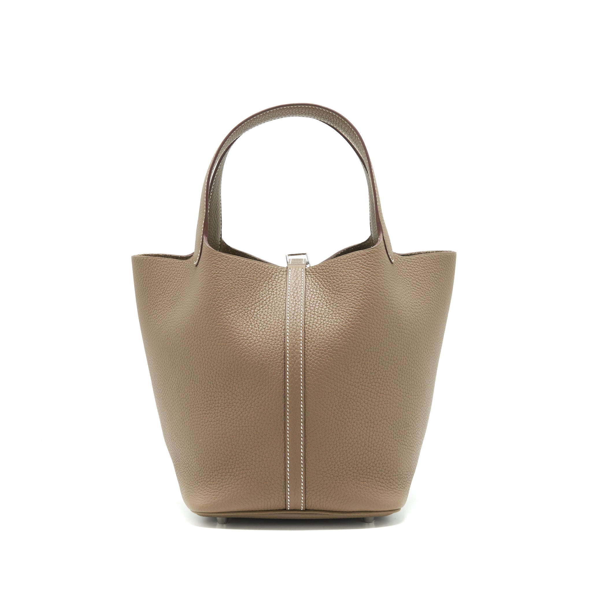 HERMES PICOTIN 22 LOCK BAG ETOUPE SHW