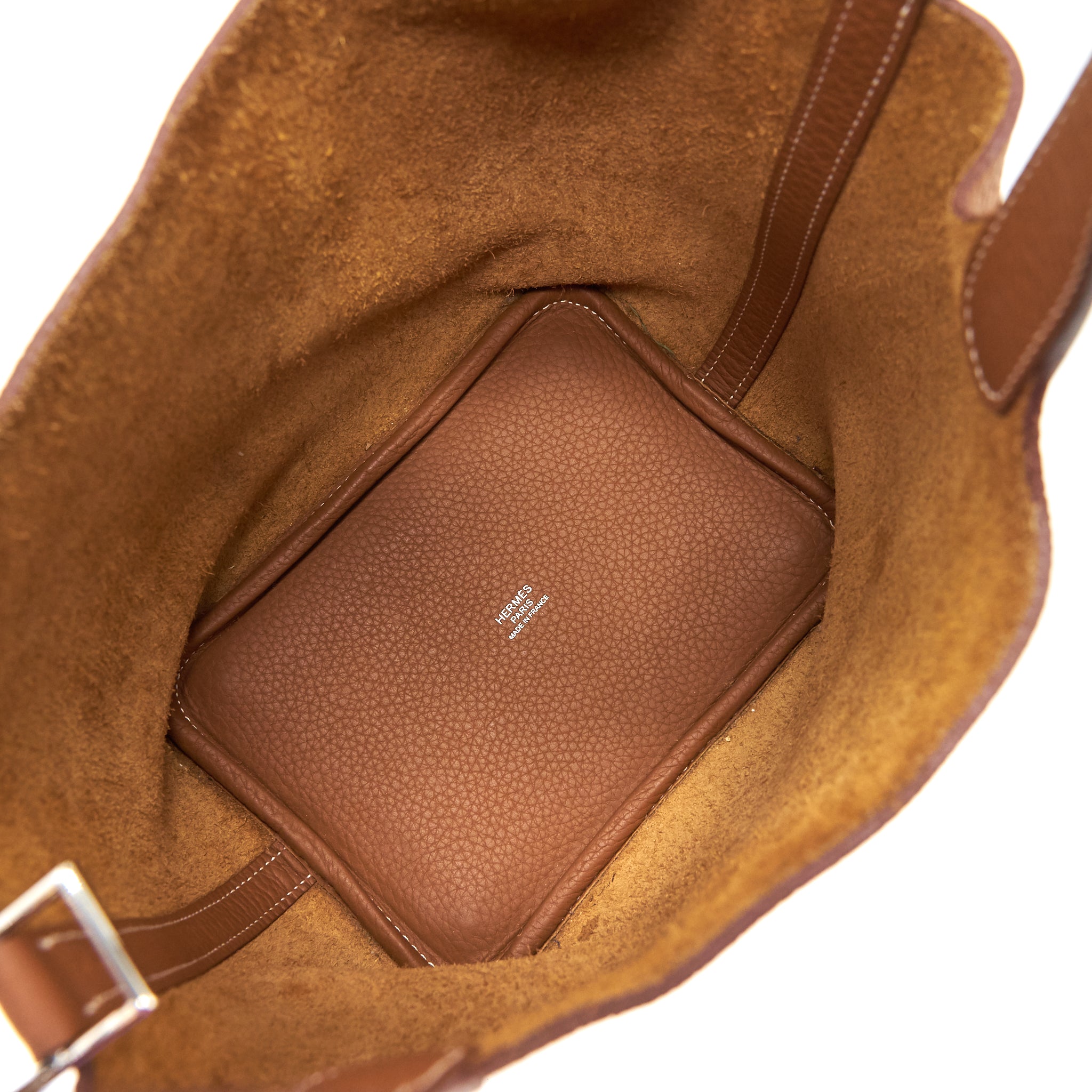 HERMES PICOTIN18 GOLD WITH SHW
