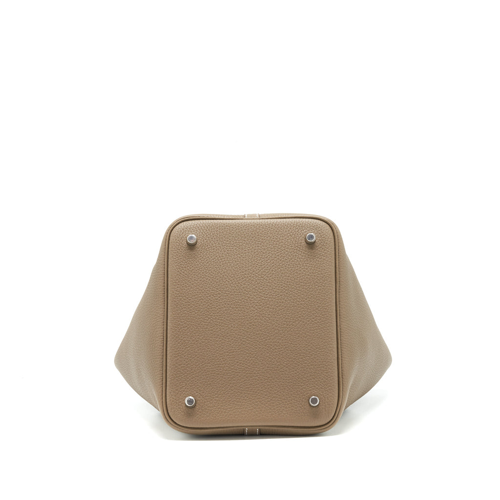 HERMES PICOTIN 22 LOCK BAG ETOUPE SHW