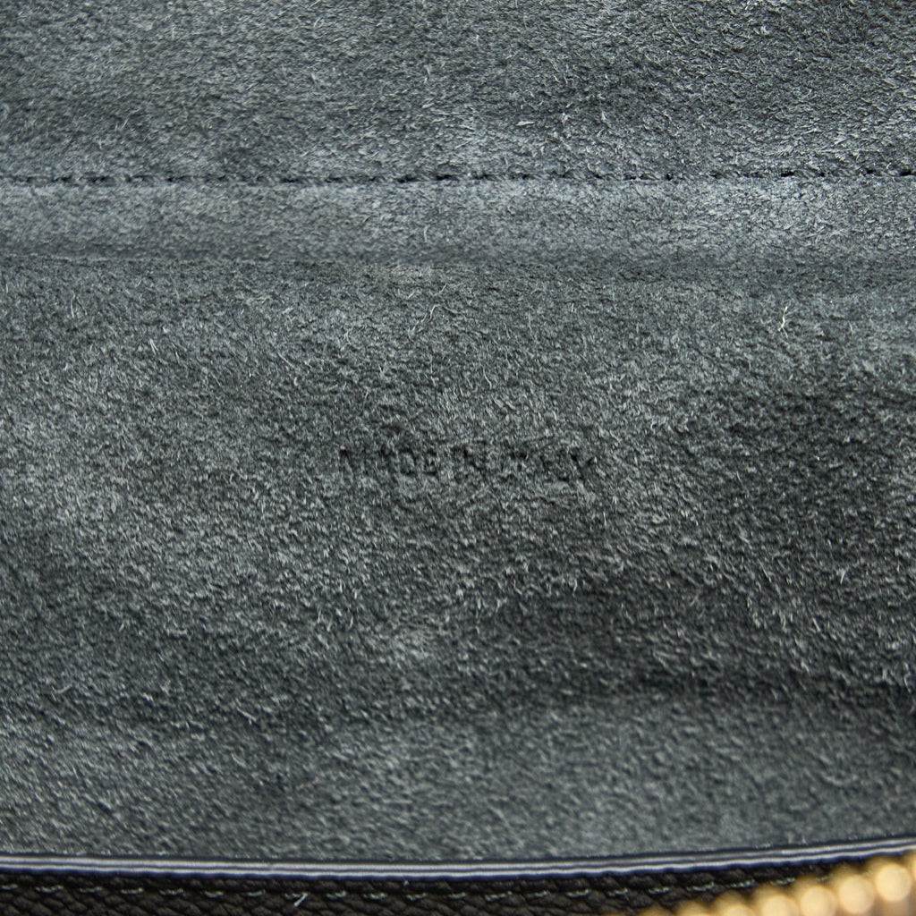 CELINE MICRO BELT BAG GRAINED CALFSKIN GREY GHW