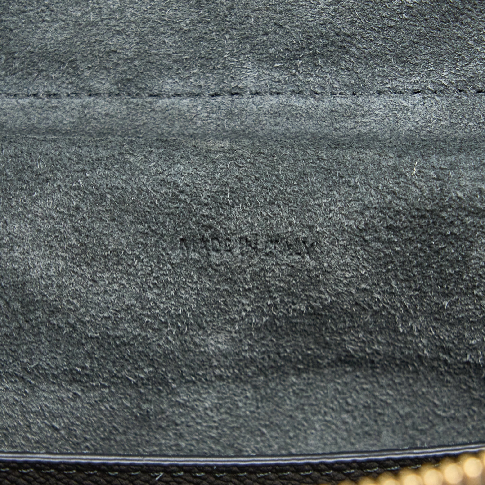 CELINE MICRO BELT BAG GRAINED CALFSKIN GREY GHW