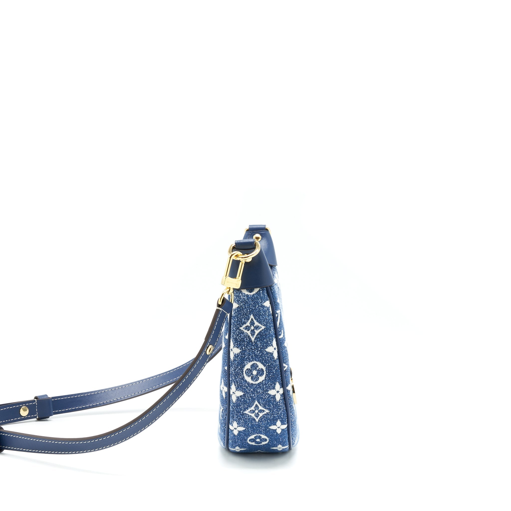 LOUIS VUITTON LOOP BAG DENIM BLUE GHW