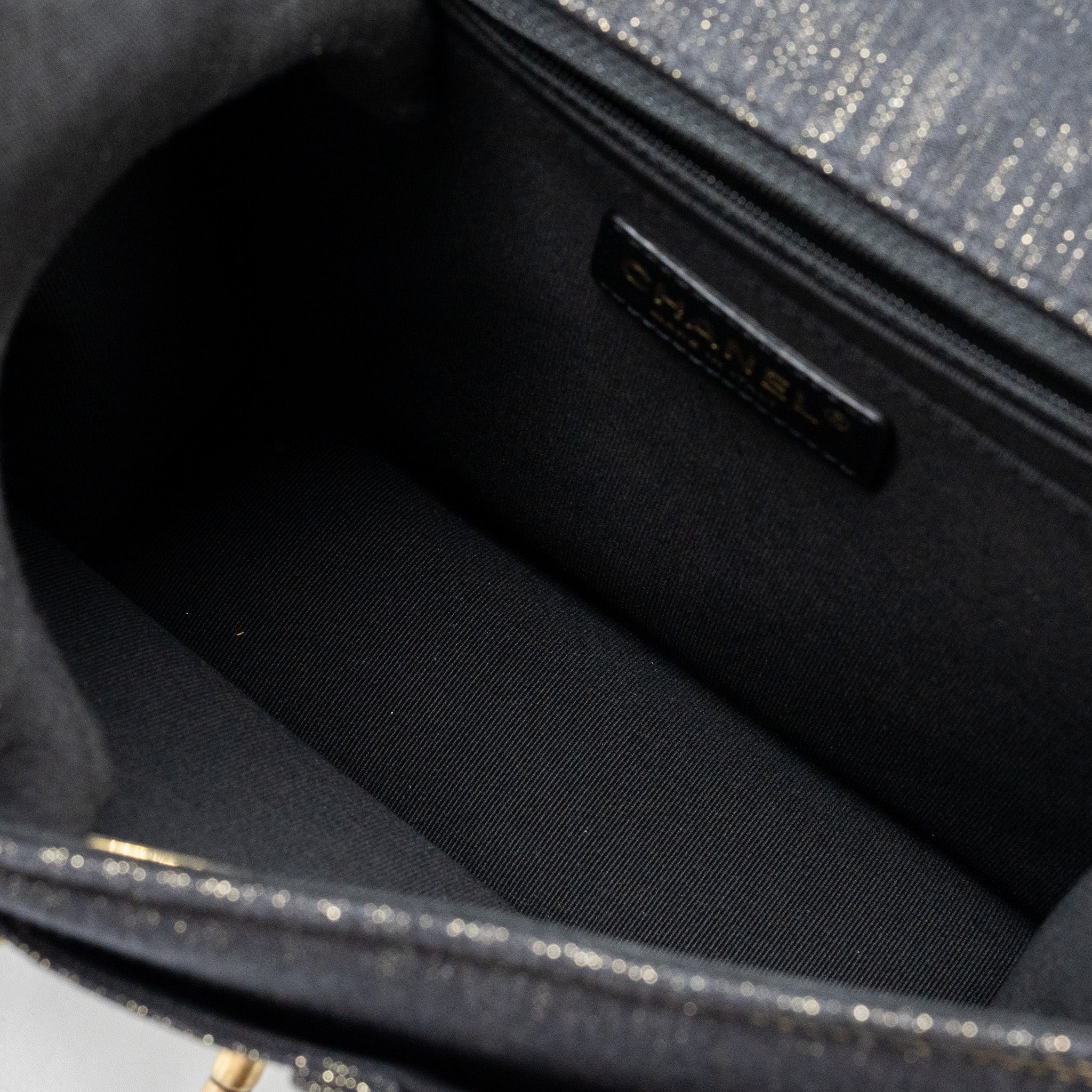 CHANEL 23S FLAP BACKPACK DENIM DARK BLUE BRUSHED GHW (MICROCHIP)
