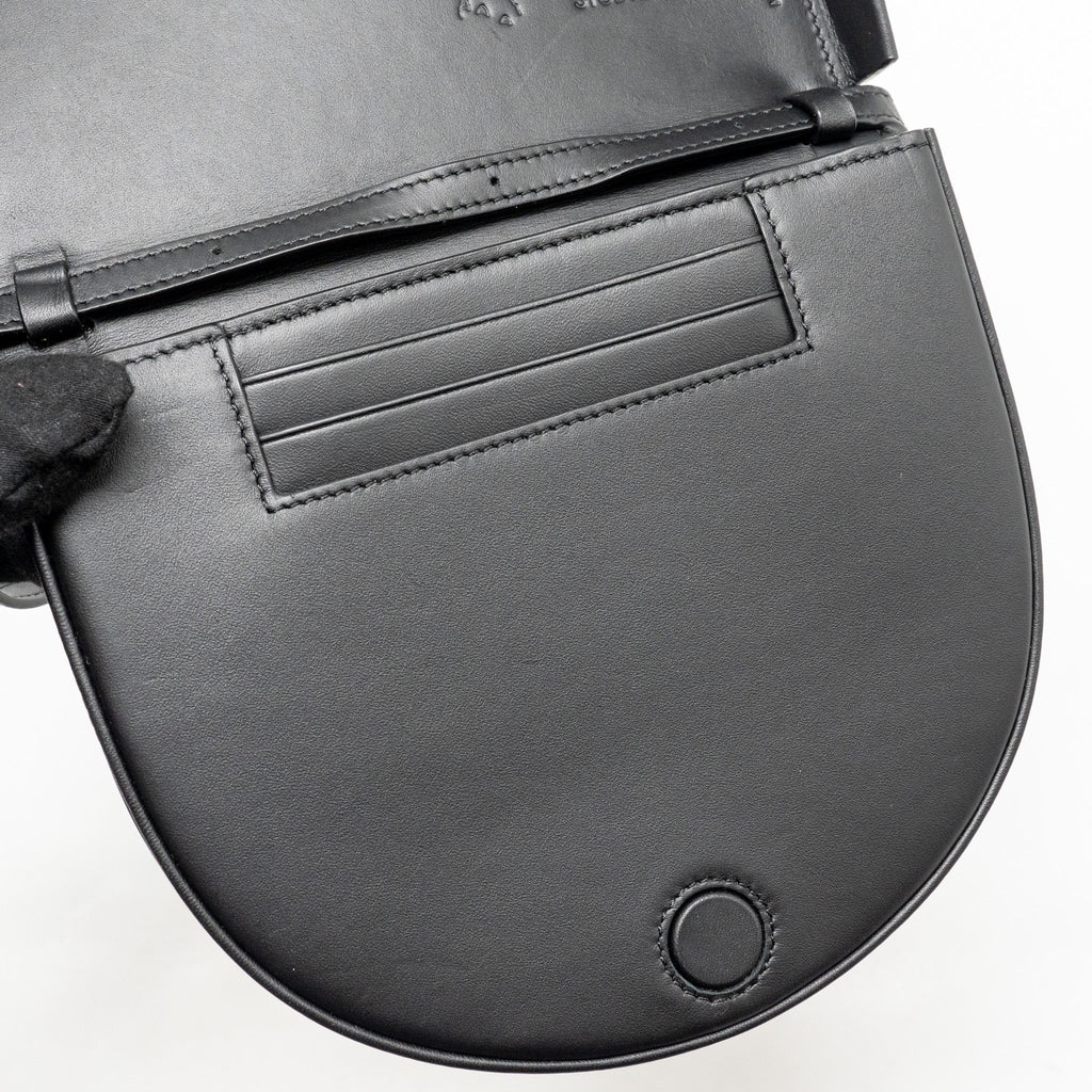 LOEWE X SPIRITED AWAY KAONASHI MINI HEEL POUCH CALFSKIN BLACK SHW