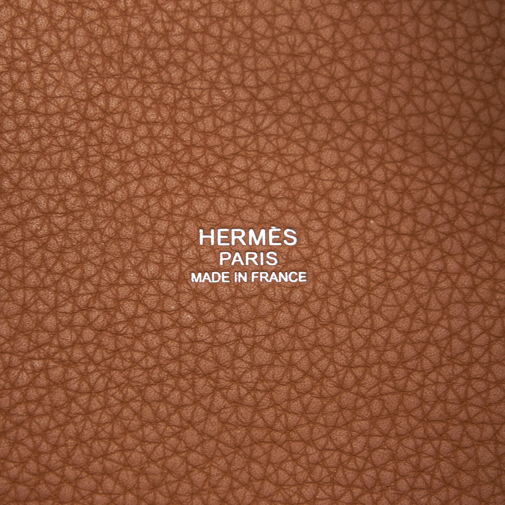 HERMES PICOTIN18 GOLD WITH SHW