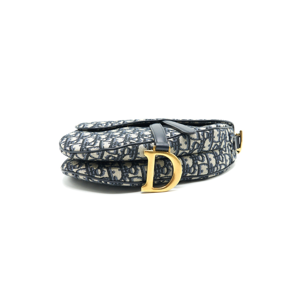 DIOR OBLIQUE MEDIUM SADDLE BAG