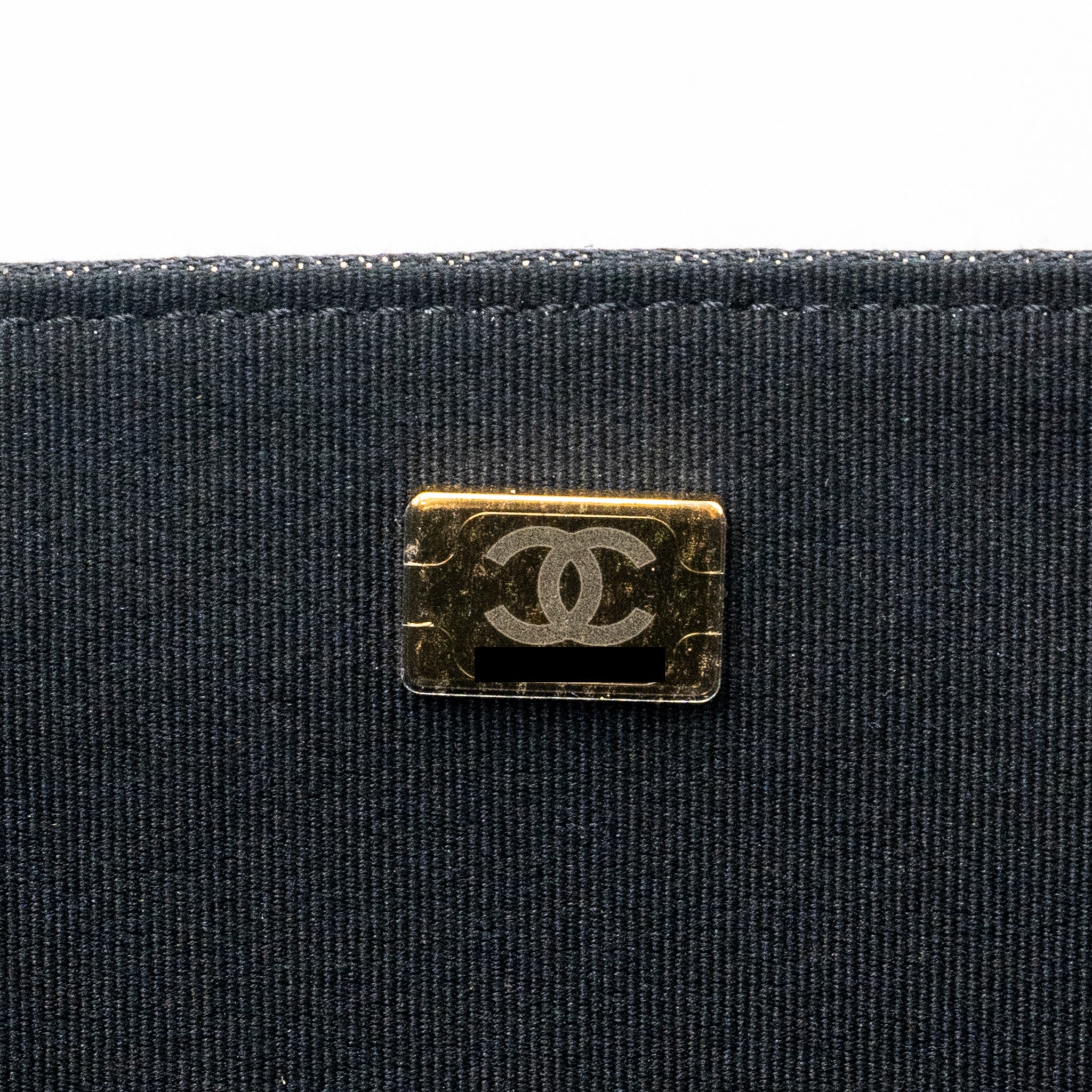 CHANEL 23S FLAP BACKPACK DENIM DARK BLUE BRUSHED GHW (MICROCHIP)